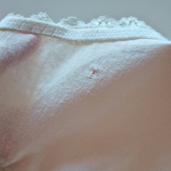 NWT Sophie b. intimates soft pink lace padded bralette, L - Picture 6 of 6